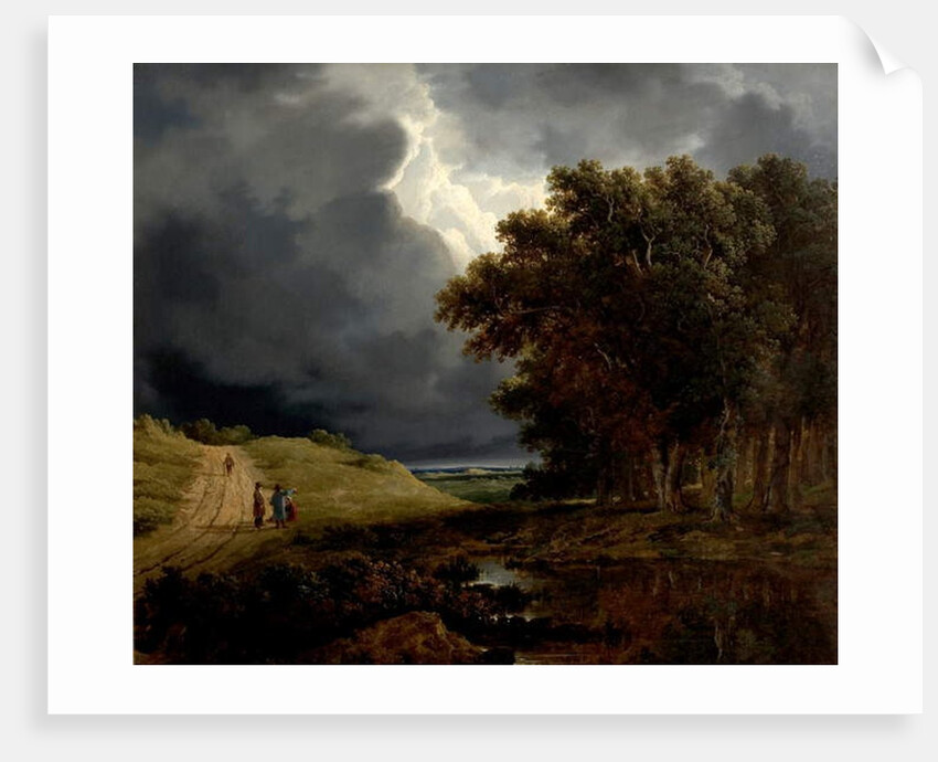 The Edge of a Forest, Storm Coming On, 1826 by James Arthur O'Connor