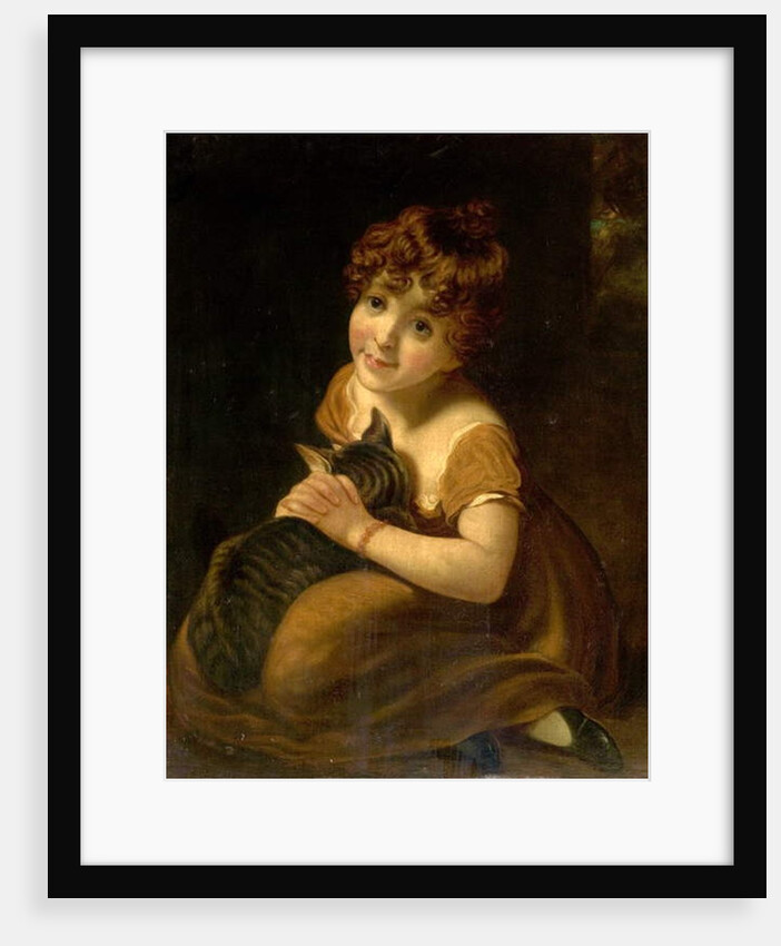 Girl with a Cat by John Opie