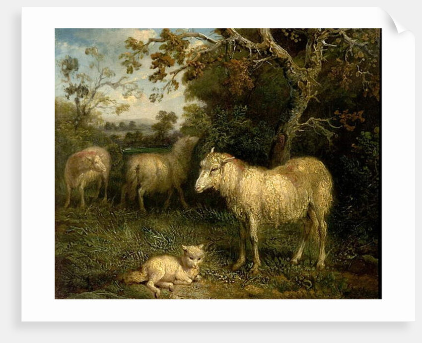 Landscape with Sheep by James Ward