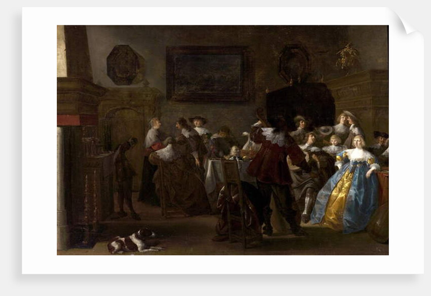Merry Company, 1630s by Anthonie Palamedesz