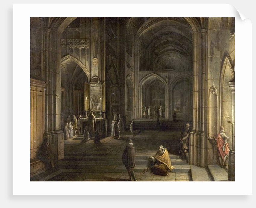Interior of a Church, 1620 by Hendrik the Younger Steenwyck