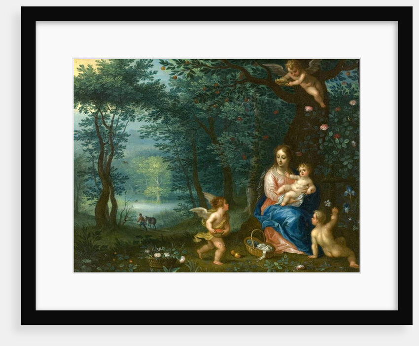 The Rest on the Flight into Egypt, early 1600s by Jan & Balen Hendrik van Brueghel