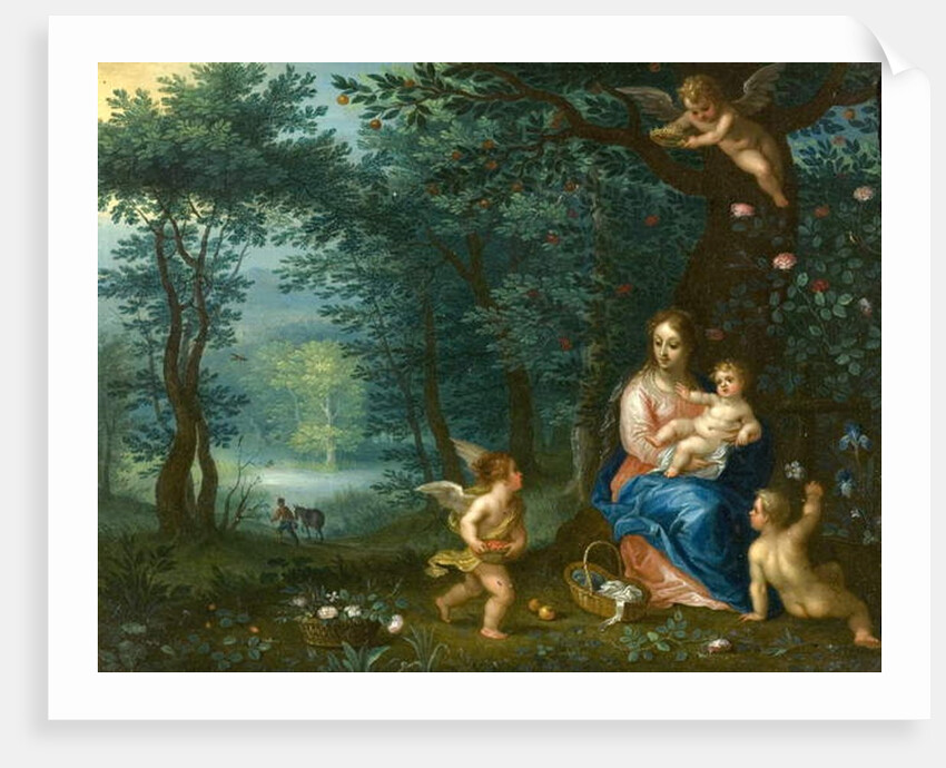 The Rest on the Flight into Egypt, early 1600s by Jan & Balen Hendrik van Brueghel
