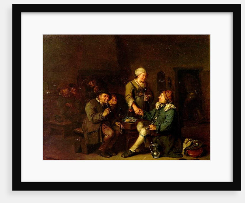 Interior of a Tavern with Smokers by Egbert van the Elder Heemskerck