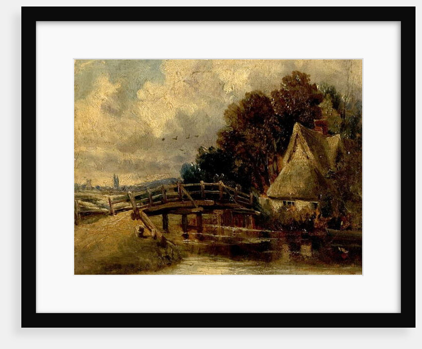 On the Stour near East Bergholt, Suffolk by John Constable (after)