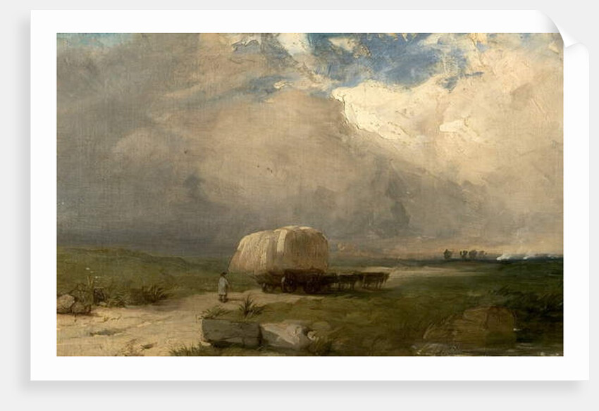 The Carrier's Wagon, c.1845 by Henry Dawson