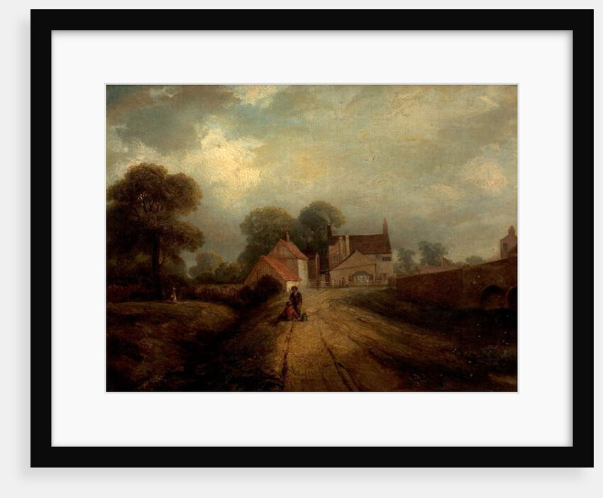 View of the Old Trent Bridge Inn, West Bridgford, Nottingham, 1850 by Robert Bradley