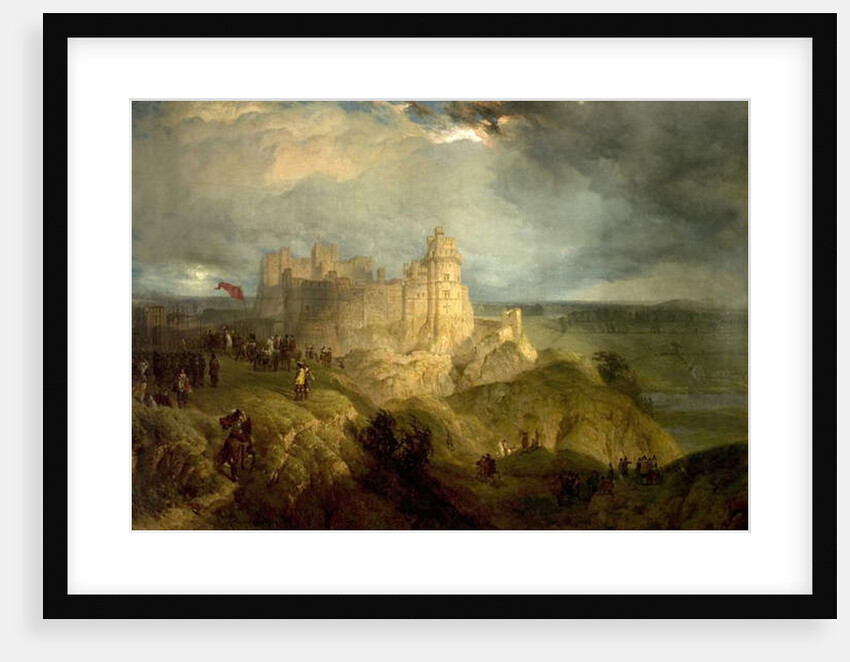 Nottingham Castle, 1847 by Henry Dawson
