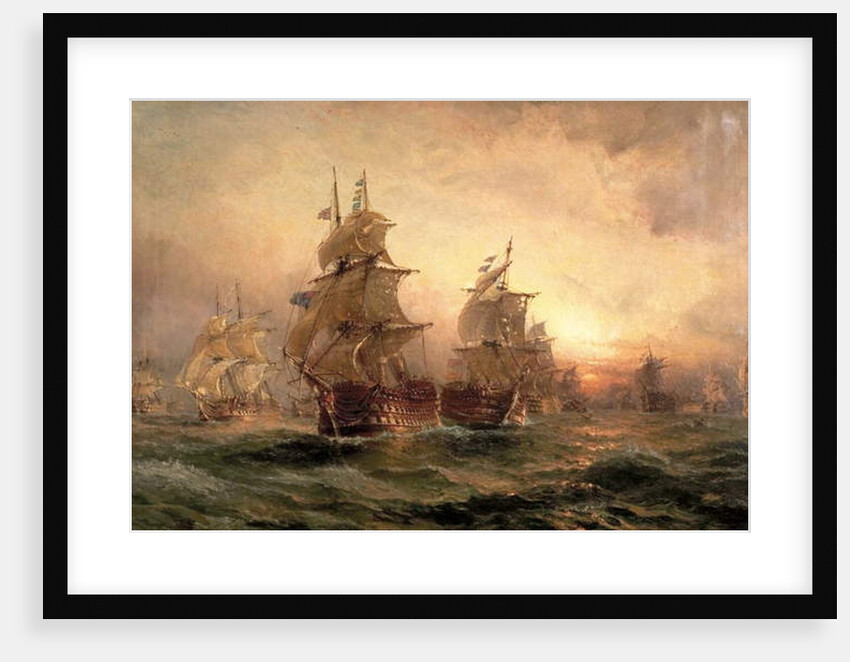 The Evening of Trafalgar, 1890 by Claude T. Stanfield Moore