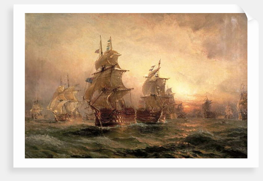 The Evening of Trafalgar, 1890 by Claude T. Stanfield Moore