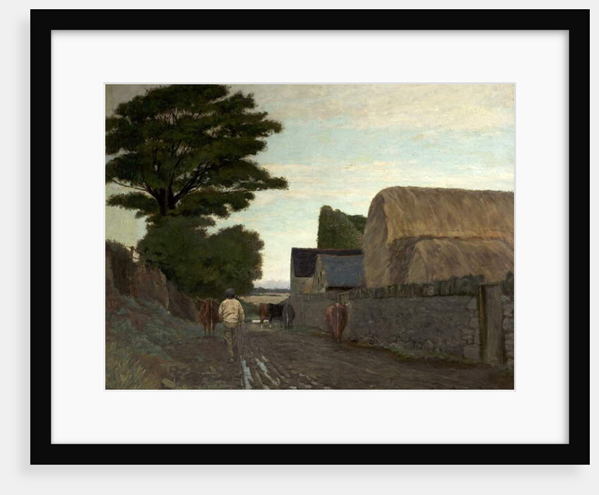 Driving up to Milk, 1881 by Arthur Hawksley