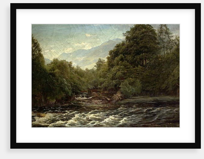 The Salmon Pool, 1880 by Alfred Pizzey Newton