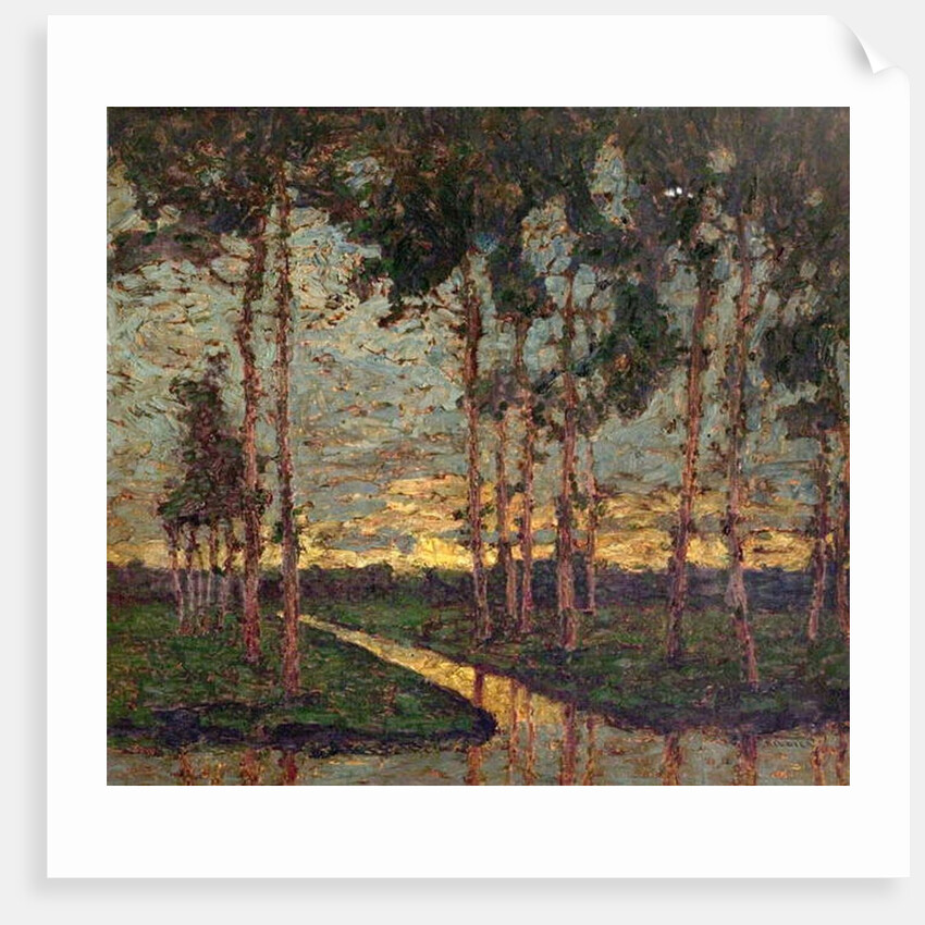 The Dyke, 1921 by William Kiddier