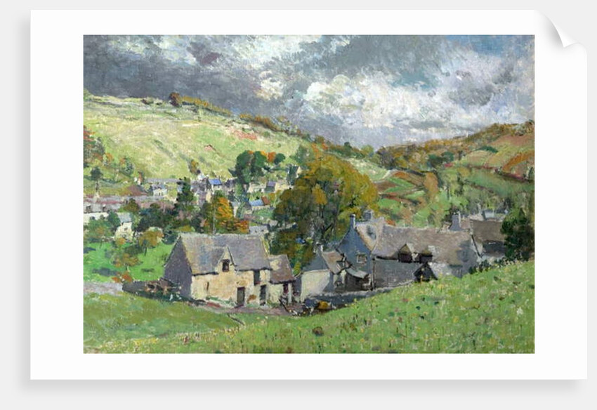 A Gloucestershire Village, 1919 by Louise Pickard