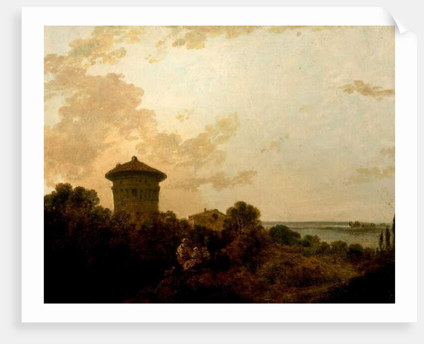 Ruins near Tivoli, Italy by British School