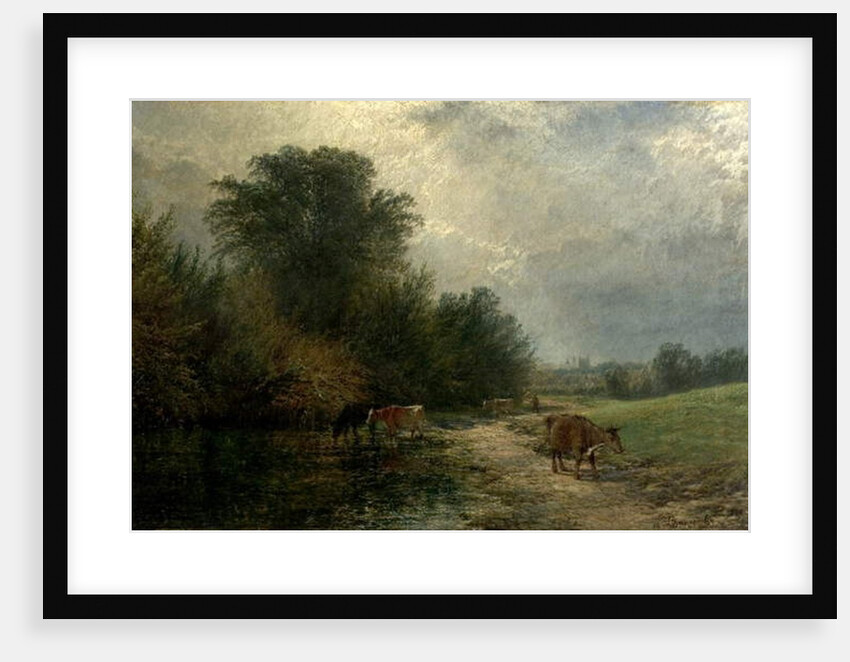 Sunshine and Showers, 1865 by Henry Dawson