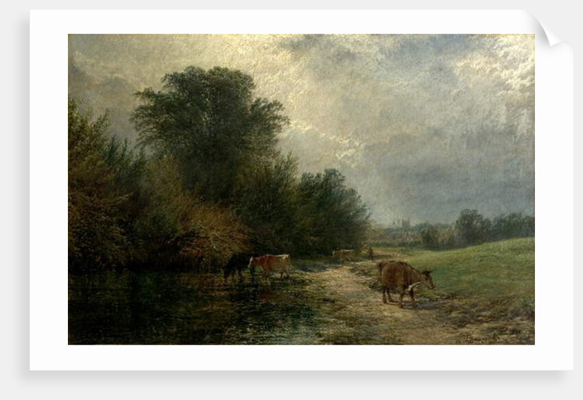 Sunshine and Showers, 1865 by Henry Dawson