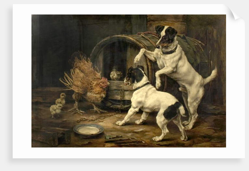 An Anxious Moment, 1895 by Lucy Ann Leavers