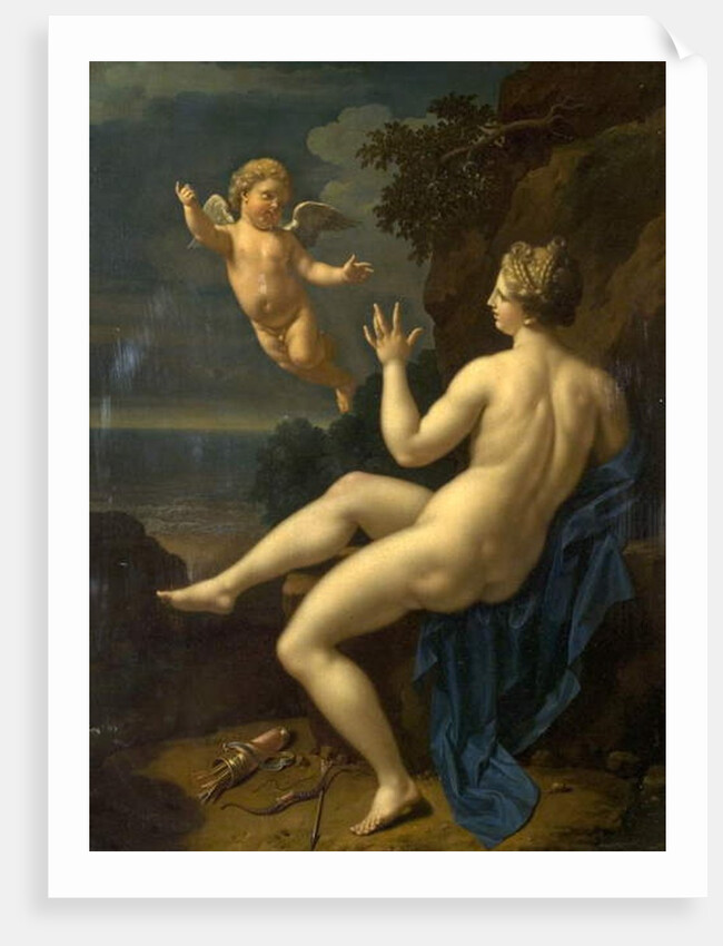 Venus and Cupid, 1709 by Adriaan van der Werff