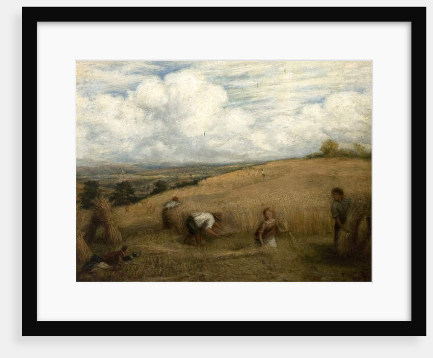 Harvesting, 1857 by John Linnell