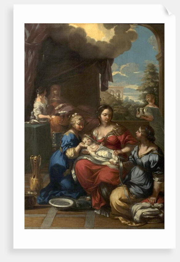The Birth of the Virgin by Pietro da Cortona