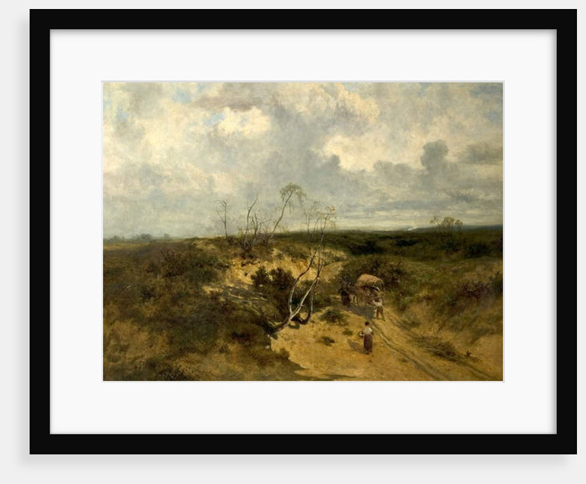 A Sandy Bit of Road, 1874 by John Wright Oakes