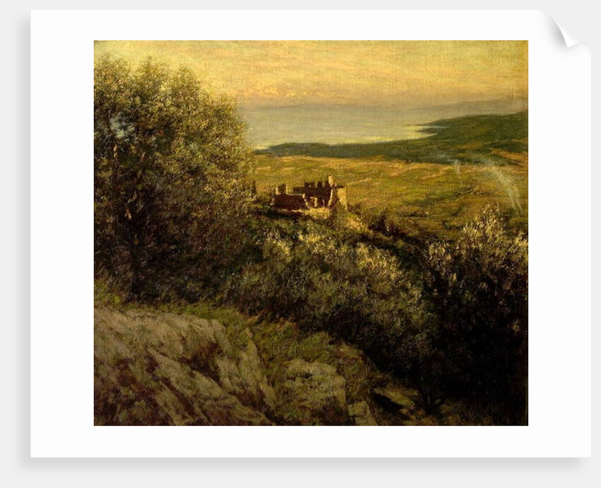 A Provencal Castle by Henry Herbert La Thangue