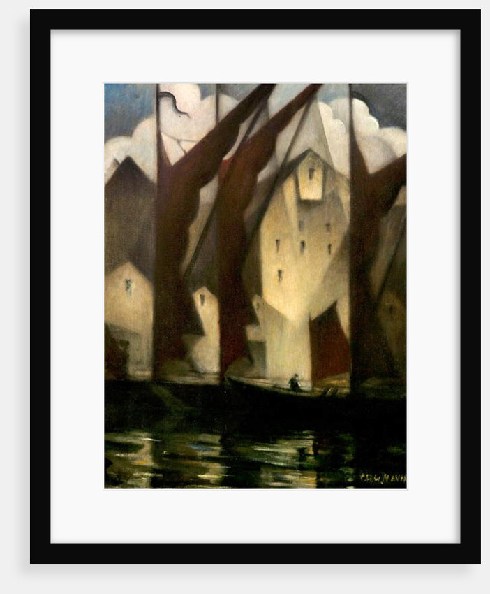 Thameside, 1941 by Christopher Richard Wynne Nevinson