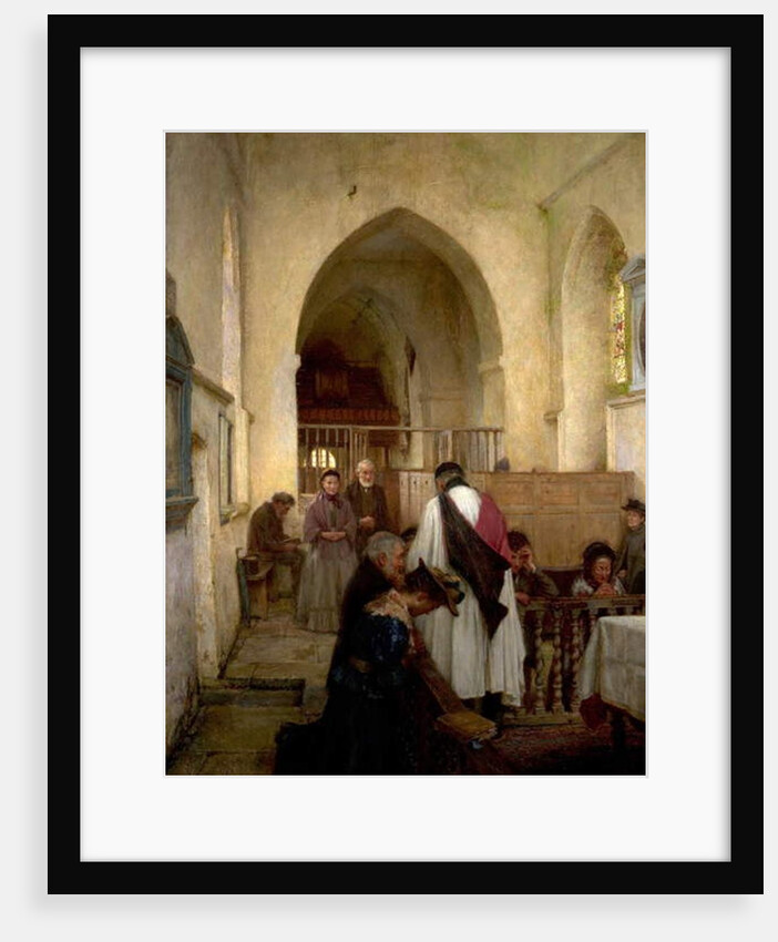 Sacrament Sunday, 1897 by William Teulon Blandford Fletcher