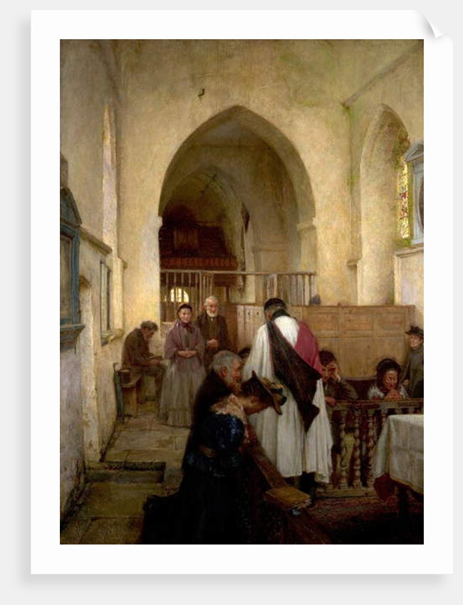 Sacrament Sunday, 1897 by William Teulon Blandford Fletcher