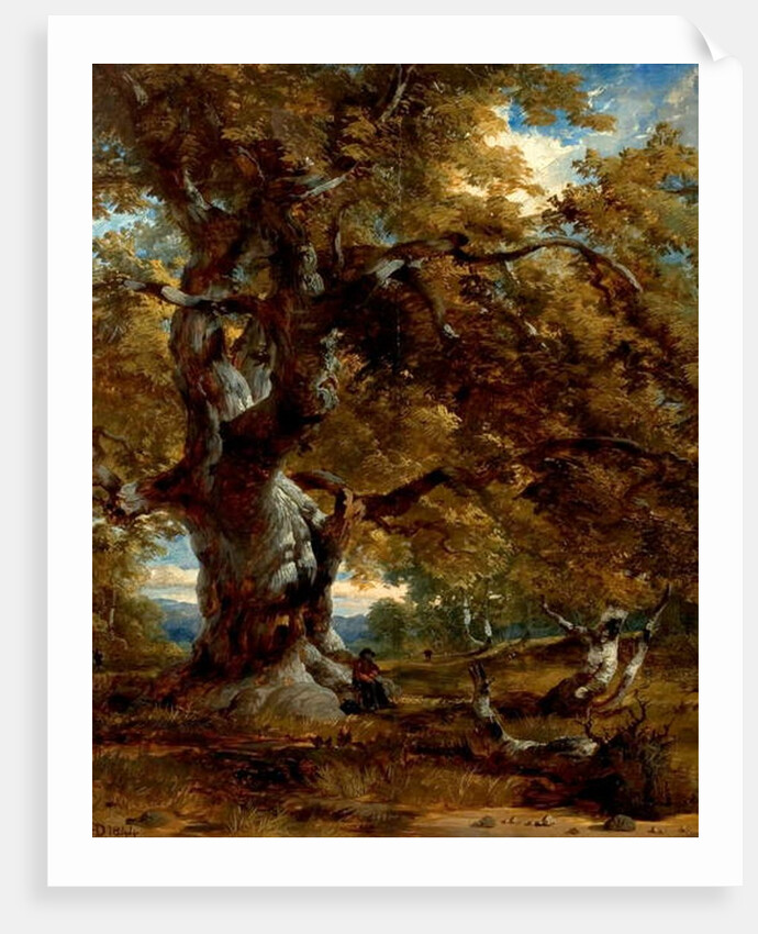 The Major Oak, 1844 by Henry Dawson