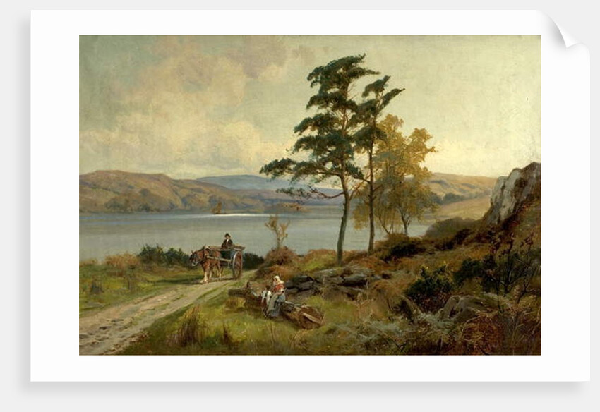 Near Betws-y-Coed, North Wales by Arthur Walker Redgate