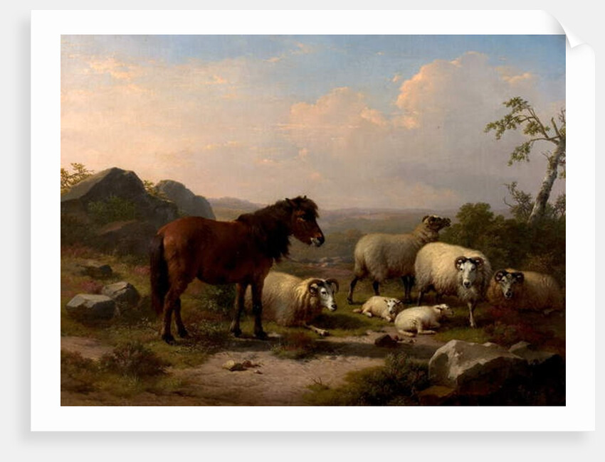Good Friends, 1878 by Eugene Joseph Verboeckhoven