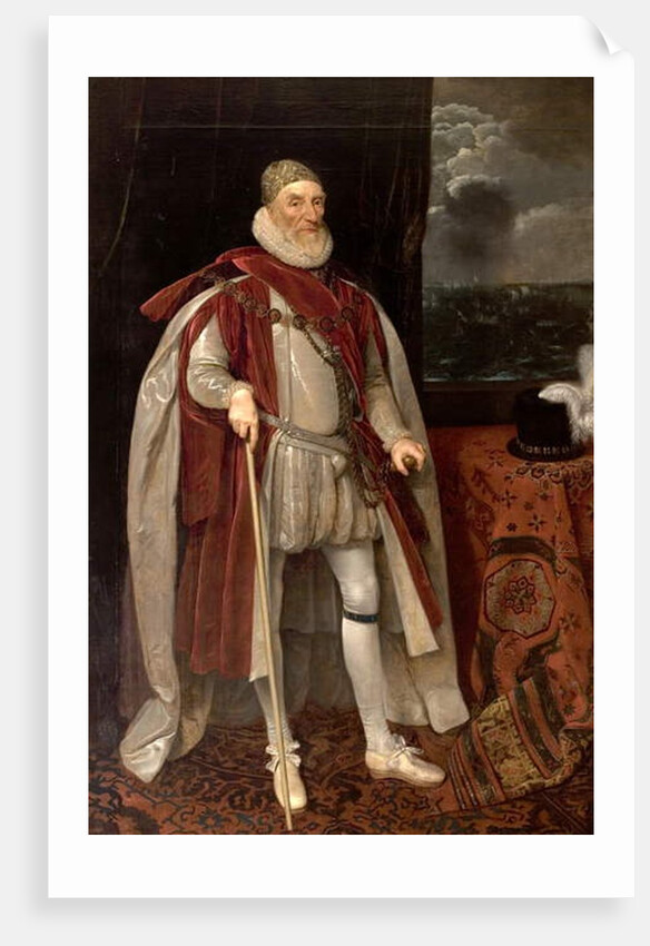 Lord Howard of Effingham, 17th century by Daniel Mytens