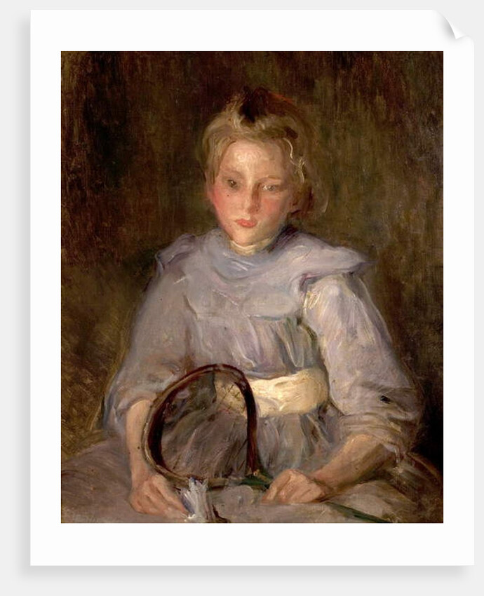 A Girl with a Racquet by Albert de Belleroche