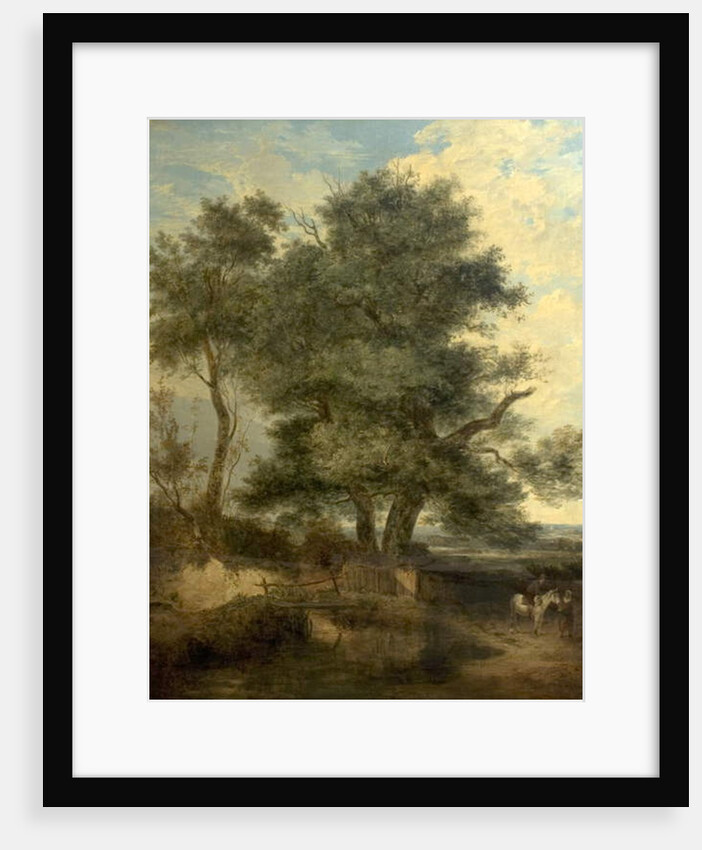 Trees by a Brook, c.1818 by John Crome