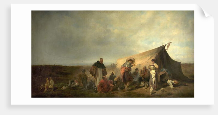 Military Encampment by Enrico Pacsano