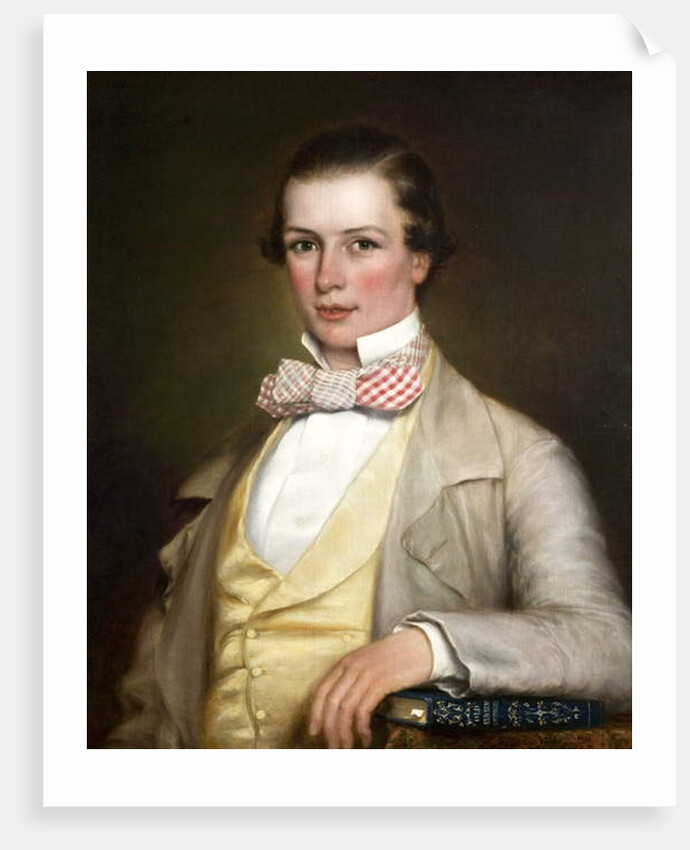 William Strover Birkin, Aged 19, 1855 by Richard Pratchett Nobel