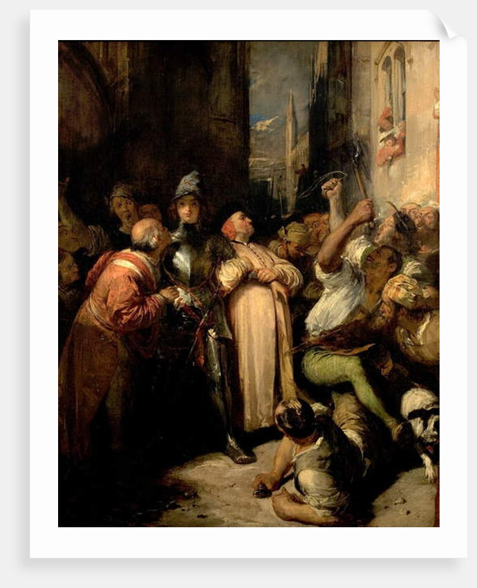 Quentin Durward at Liege, Belgium, 1827-28 by Richard Parkes Bonington