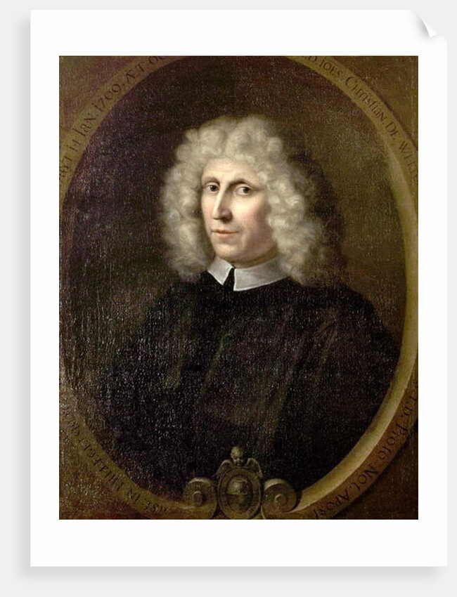 Christian de Weerdt by Pieter van der Werff