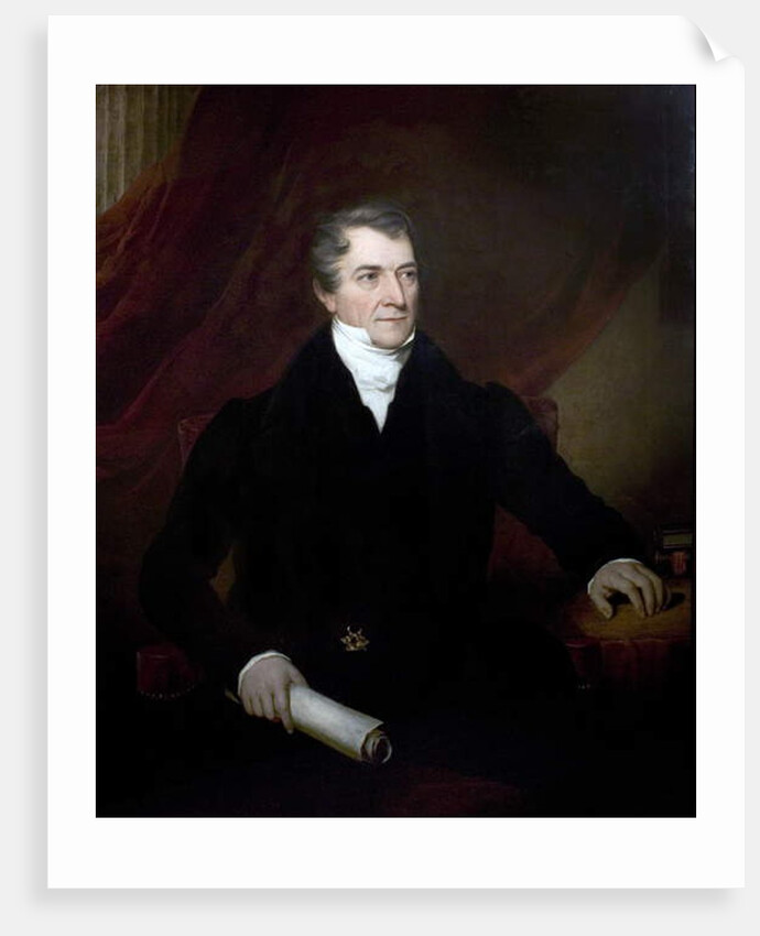 Lord Denman, c.1831-33 by Thomas Barber