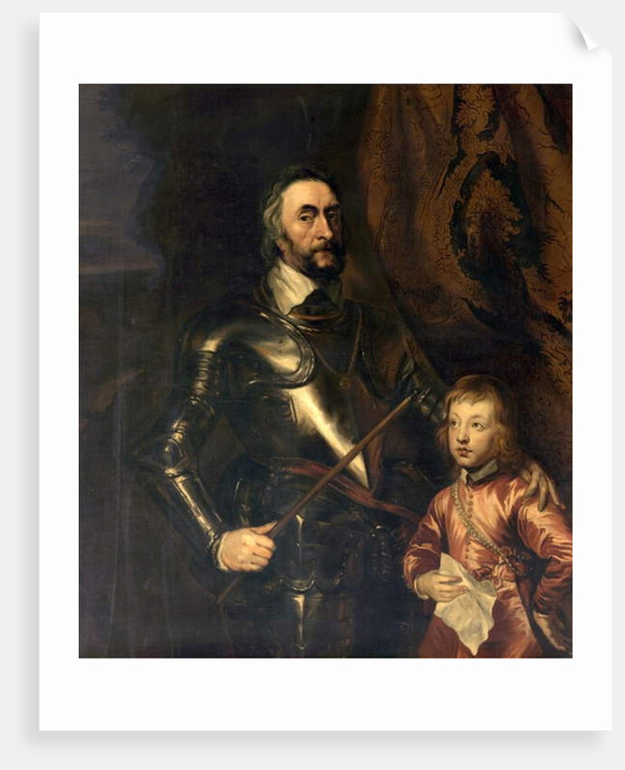 Thomas Howard, Earl of Arundel, and His Son Lord Maltravers by Anthony van (after) Dyck
