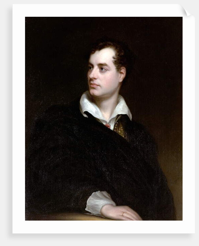 6th Lord Byron, 1813 by Thomas Phillips