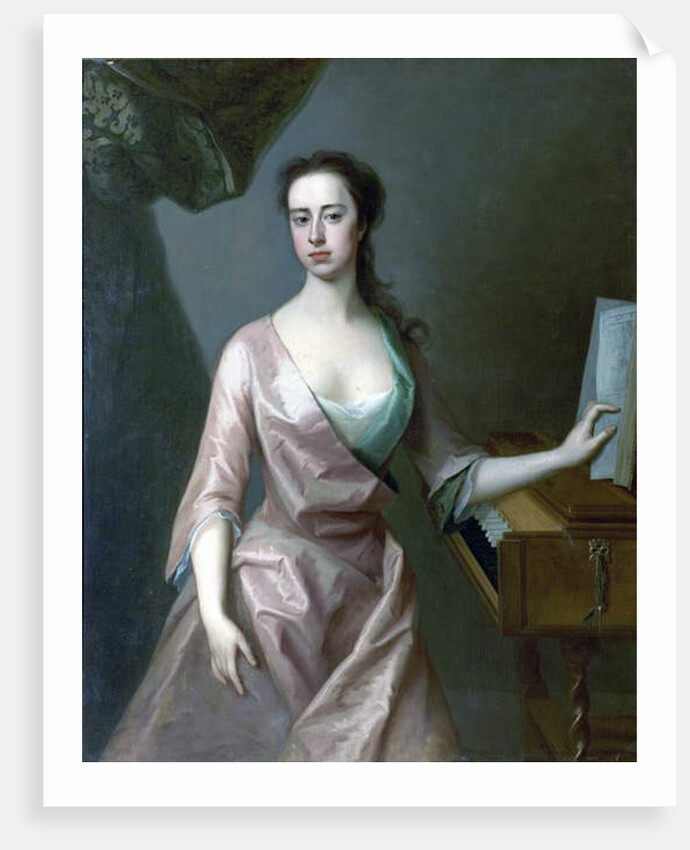 Frances, Lady Byron, Third Wife of the 4th Lord Byron, 1720 by Michael Dahl