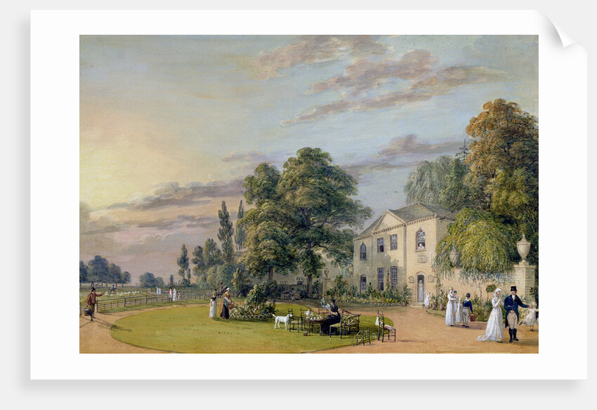 Tea at Englefield Green by Paul Sandby