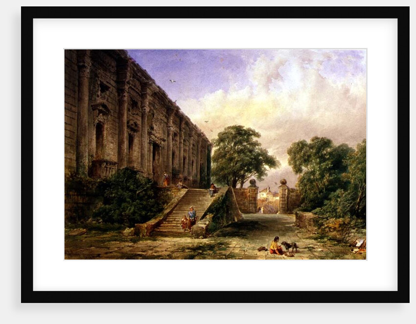 View of the East Front of Nottingham Castle, 1879 by Charles McArthur