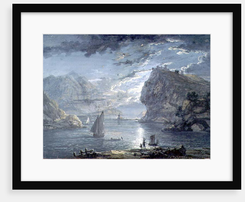 A Moonlight Effect by Paul Sandby