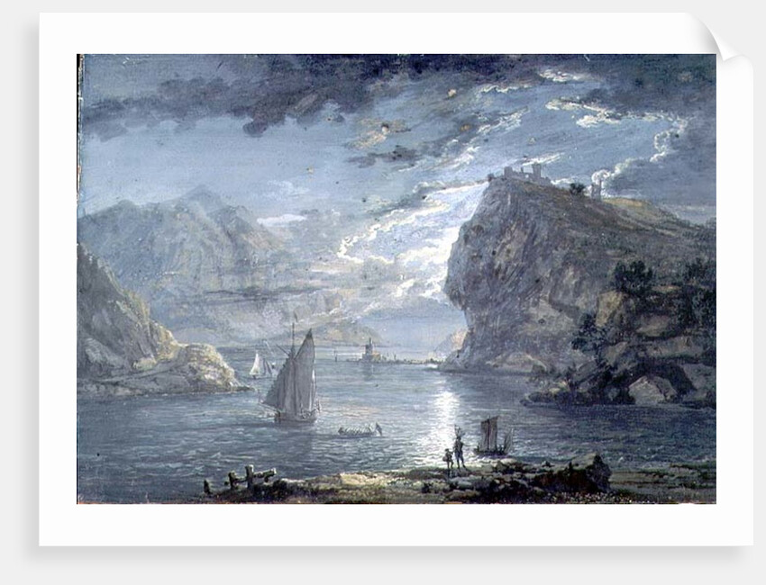 A Moonlight Effect by Paul Sandby