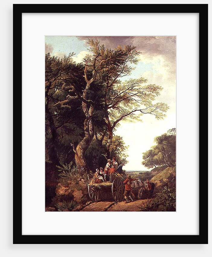 The Harvest Waggon, 1774 by Francis Wheatley