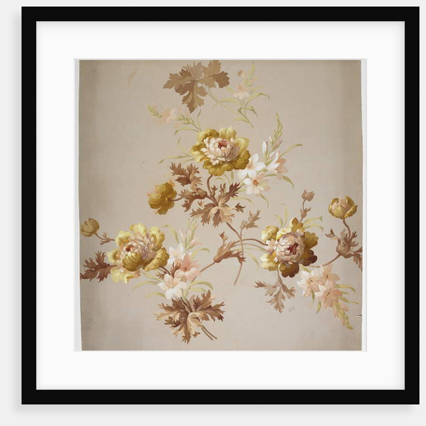 Carpet design by English School